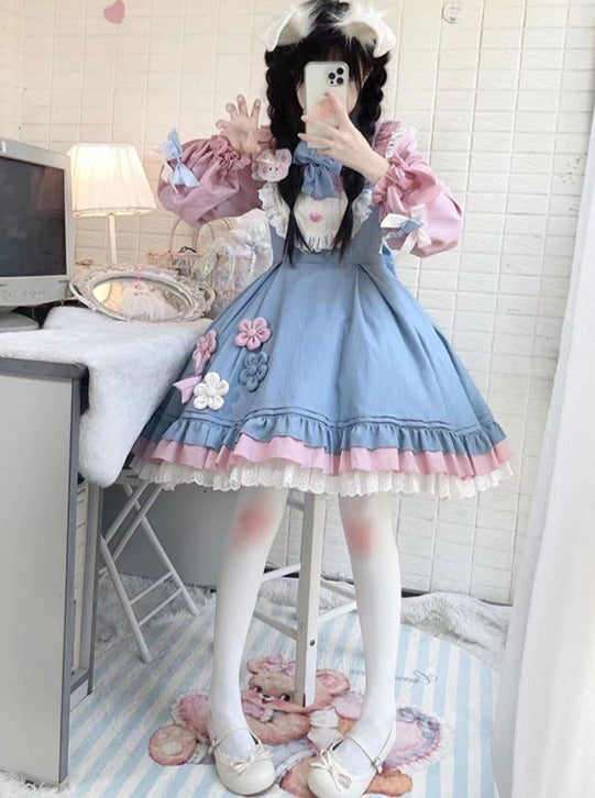 Pastel Flower Sweet Lolita Dress