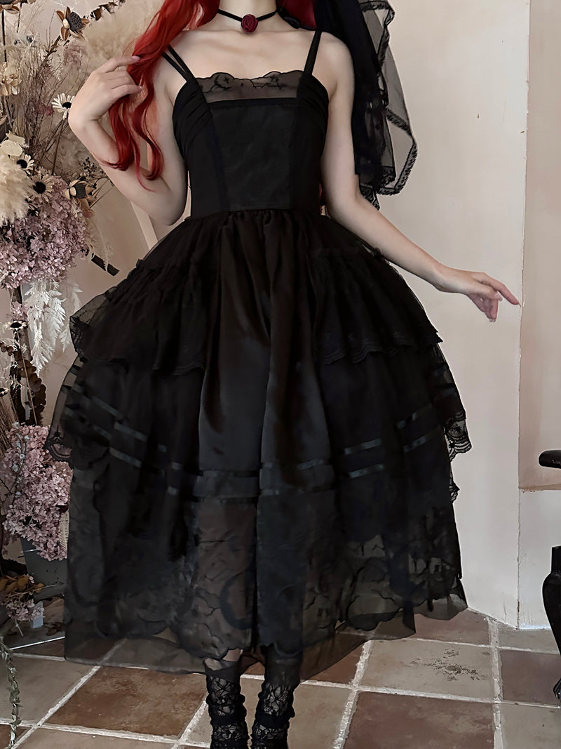 Summer Tiered Lolita Dress + Lolita Jumper Skirt