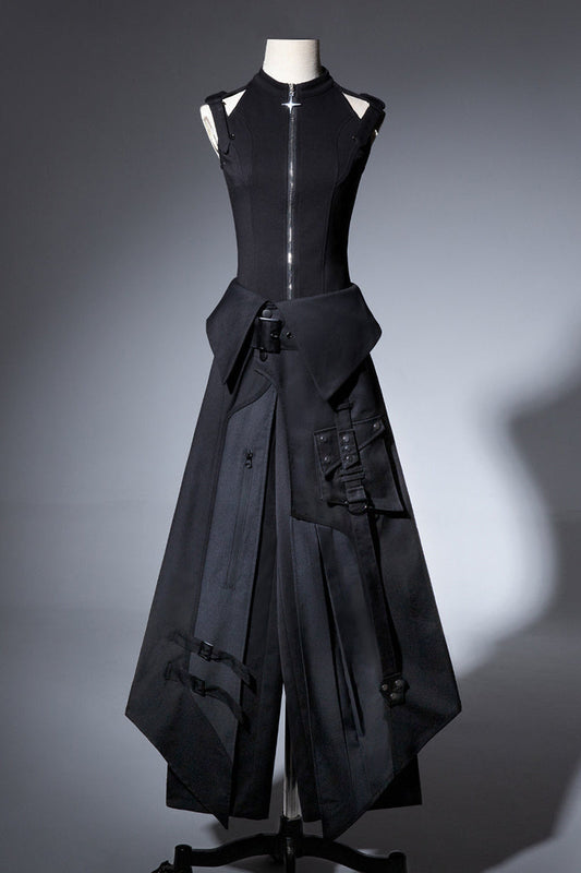 Dark Mode Sleeveless Top + Long Pants + Mode Pants