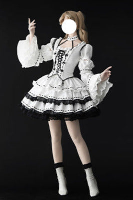Gothic Witch Lolita Dress Set Full Set