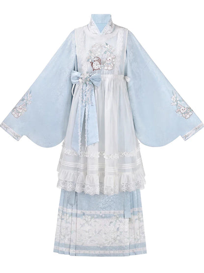 Fantasy Alice Retro Dress Set