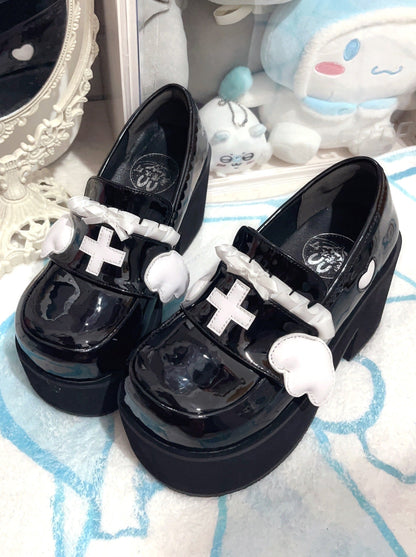 [angel Style] Medical Lace Platform Shoes