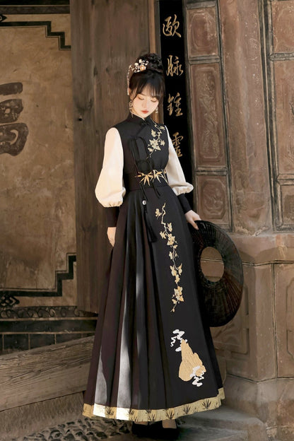 New Chinese-style Hanfu Skirt Set