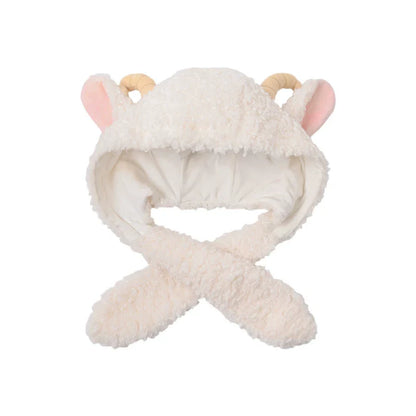 Forest Girl Lamb Fleece Sweatshirt + Hat