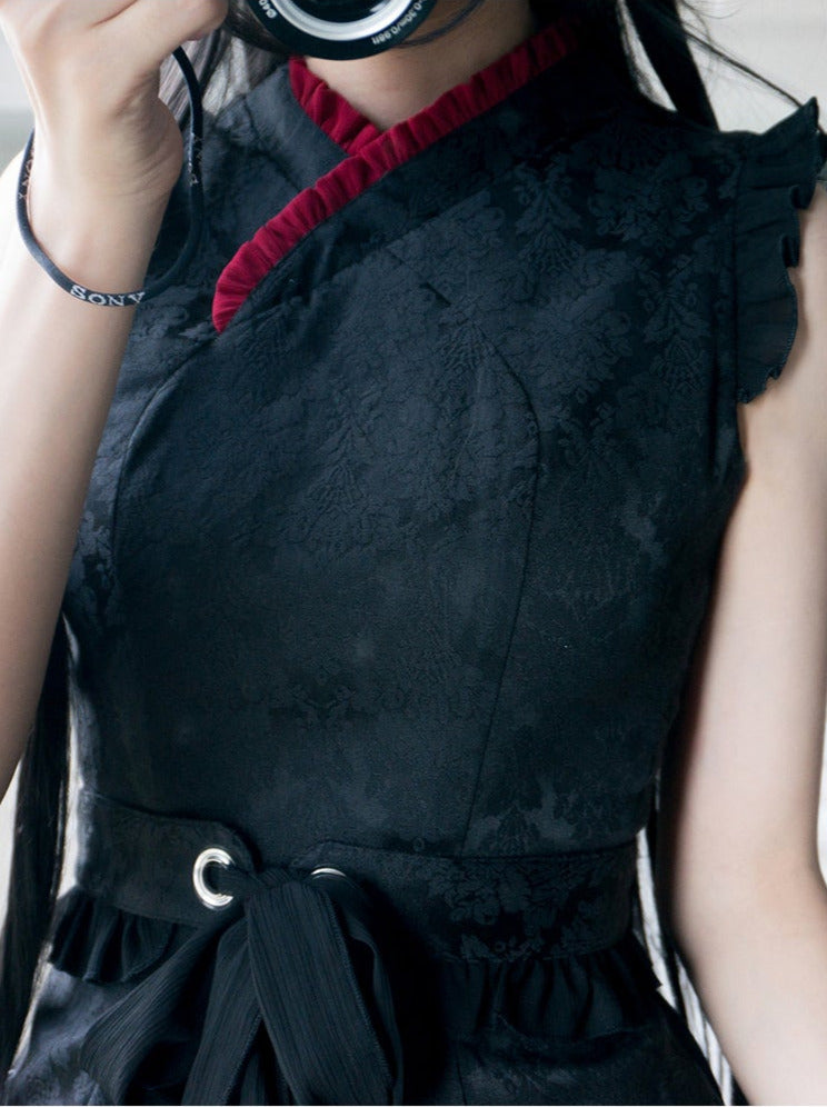Chinese-style Nine-tail Fox Lolita Dress Set