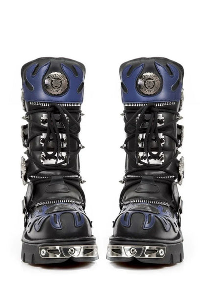 Y2k Dark Punk Short Boots