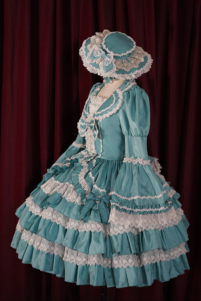 [order Deadline: January 19] Eternal French Doll Princess Sleeve Dress + Hat