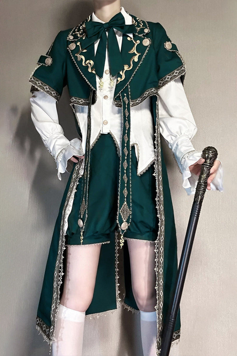 Great Star Angel Army Prince Cape Jacket Suit Full Set