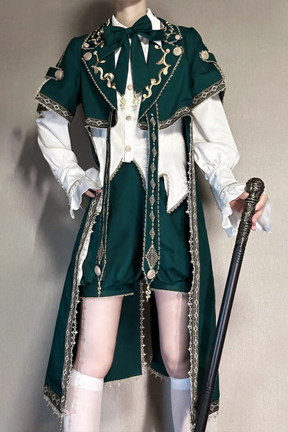 Great Star Angel Army Prince Cape Jacket Suit Full Set