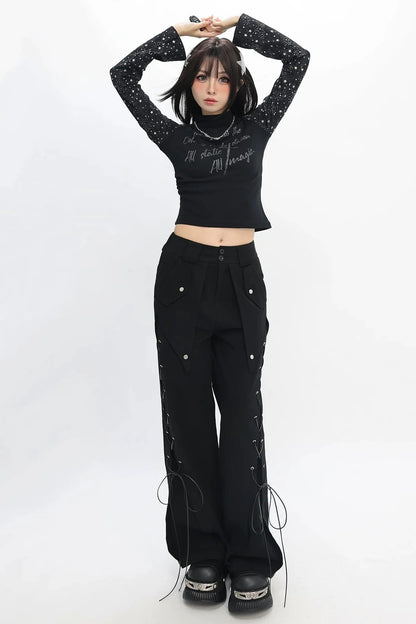Stary Dark Tie-dye Top