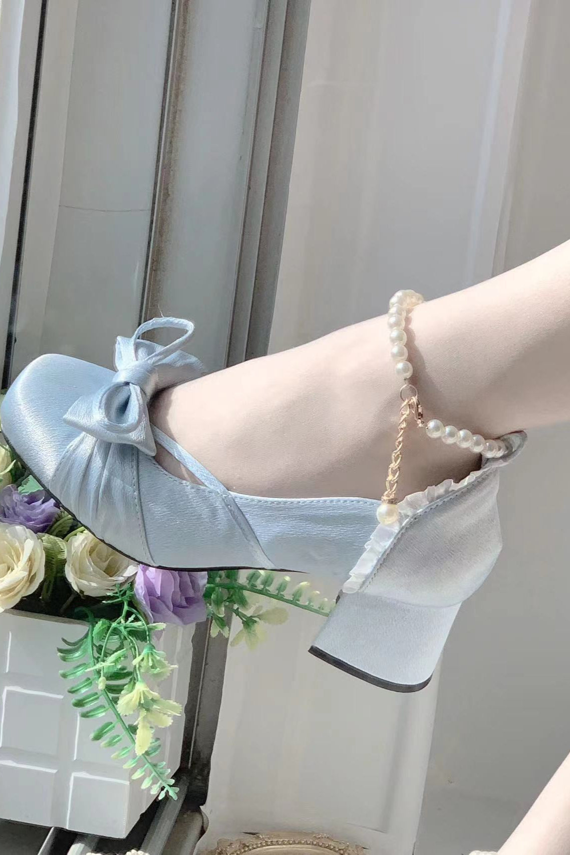 Lace-up Ribbon Ballet Lolita Shoes