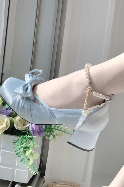 Lace-up Ribbon Ballet Lolita Shoes