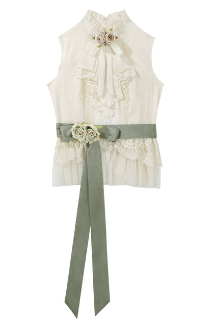 [pre-order] Timeless Classic Sleeveless Top + Retro Skirt