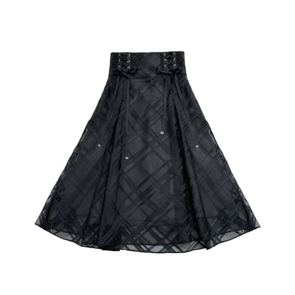 [reservations] Dark Top + Long Skirt + Ribbon