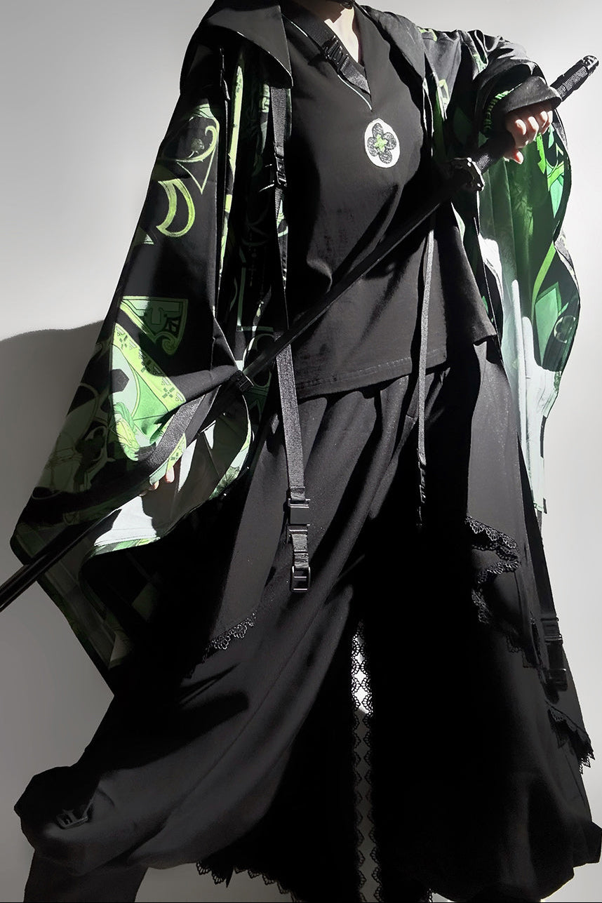 Dark Knight Command Cyberpunk Cat Ear Suit