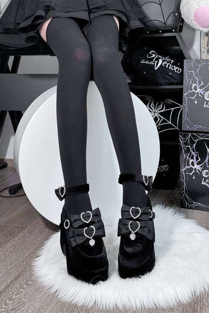 Heart Love Mary Jane Shoes
