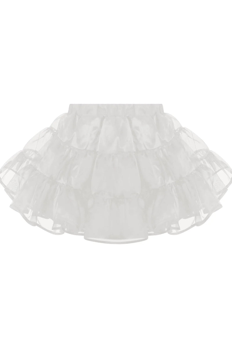 Sweet Girly Dress + Ribbon Apron + Inner Skirt