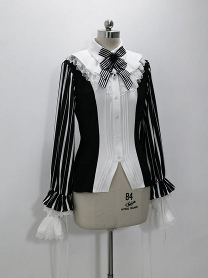 Wonderful Trick Retro Lolita Prince Shirt + Shorts [pre-order]