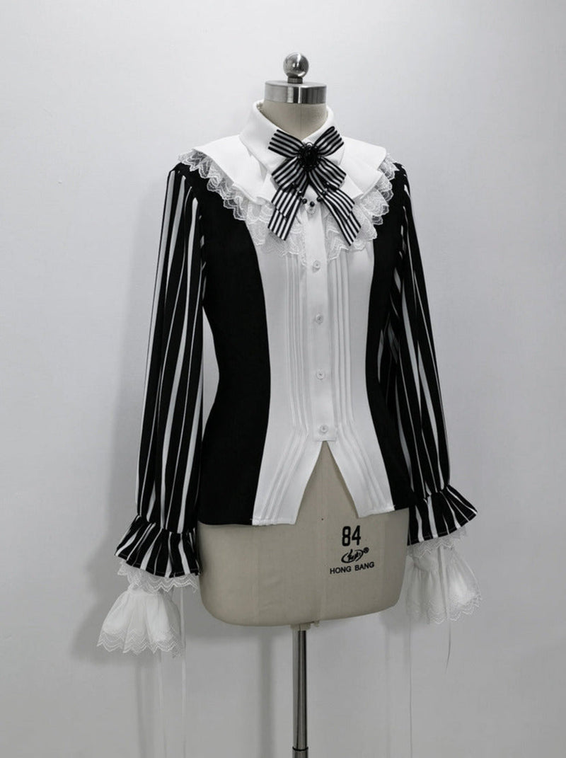 Wonderful Trick Retro Lolita Prince Shirt + Shorts [pre-order]