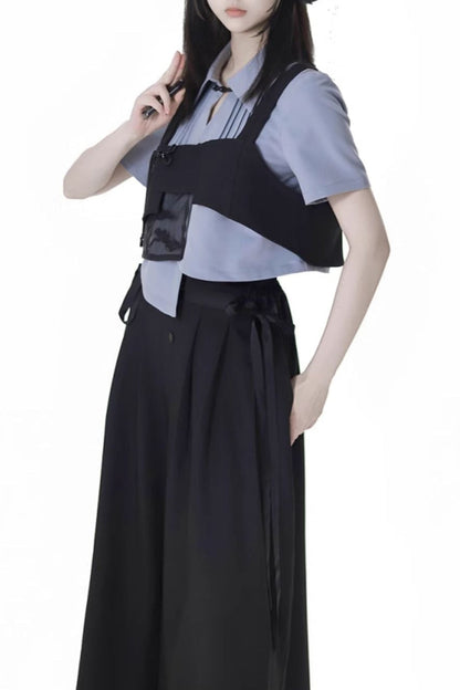 Mode Shirt + Cool Dress Pants + Vest