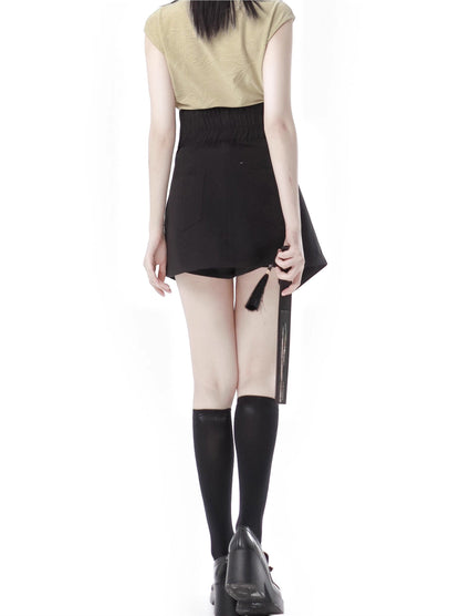 Moonlight Bamboo Leaf Dark Chinese-style Suit