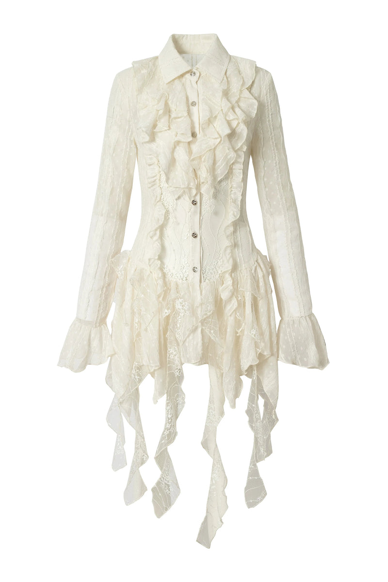 Romantic Punk Lace Dress