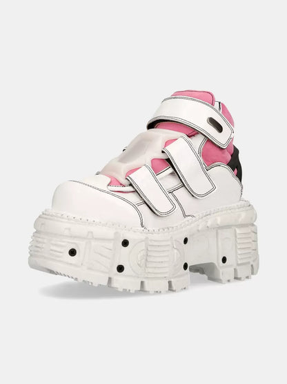 Street Punk High-top Platform Sneakers