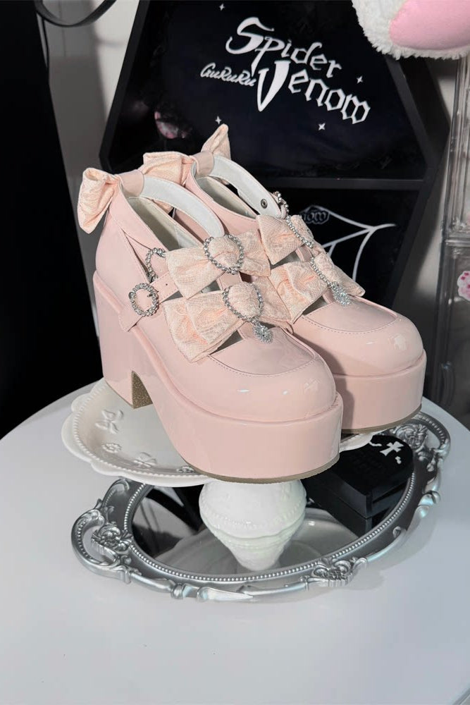 Heart Love Mary Jane Shoes