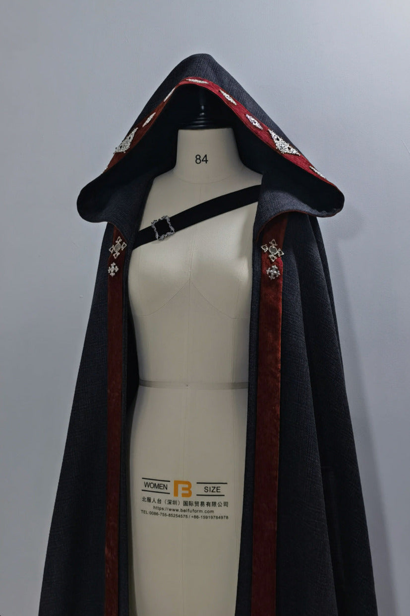 Sacred Oath Retro Prince Hooded Cape + Pants