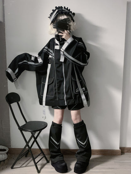 [angel Style] Charge Electronics Original Cyberpunk Sportswear Jacket