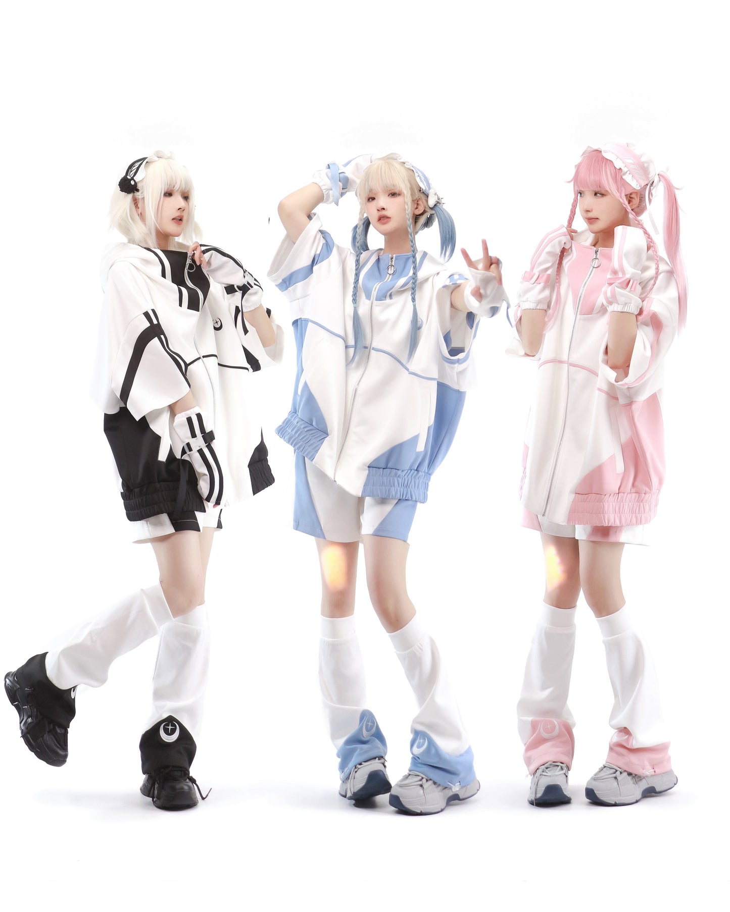 [angel Style] Subculture Cyber Jersey Set