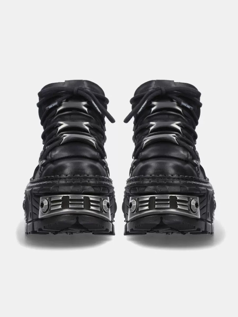 Retro Punk Rock Style Platform Shoes