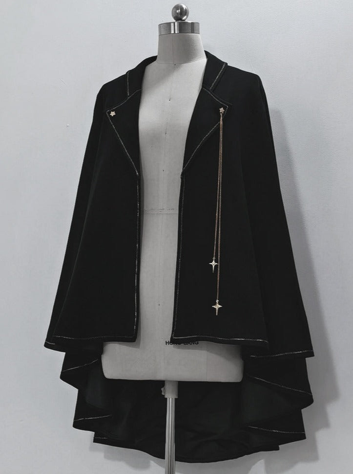 Dark Prince Hooded Cape + Rabbit Hooded Vest + Pumpkin Pants + Ruffle Shirt + Big Waist Ribbon [pre-order]