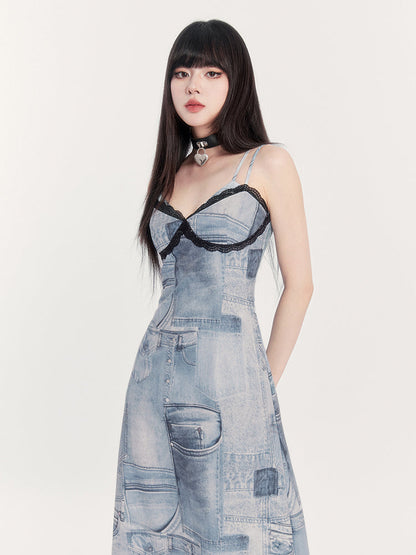 Millennial Hot Girl Retro Camisole Dress