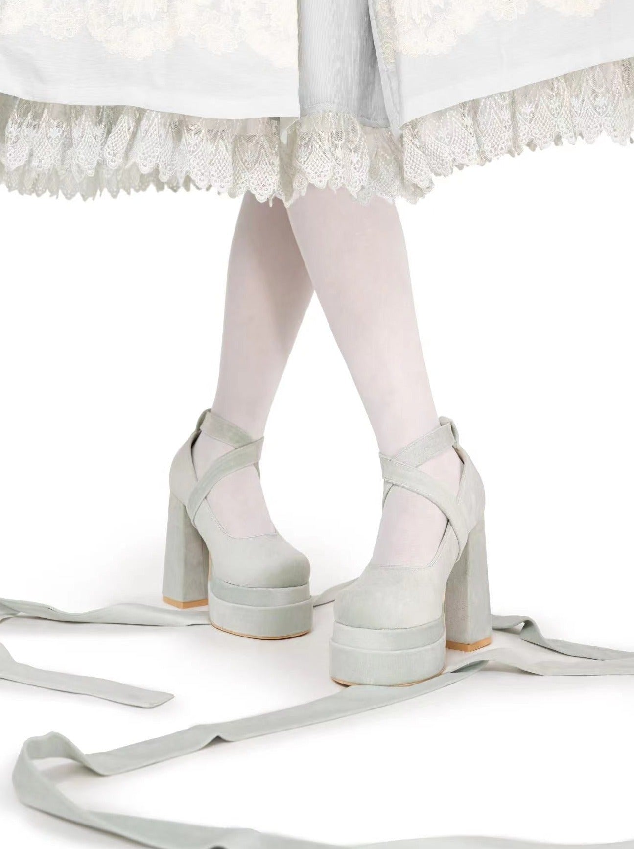Lilian Bear Panda Original Platform High Heels