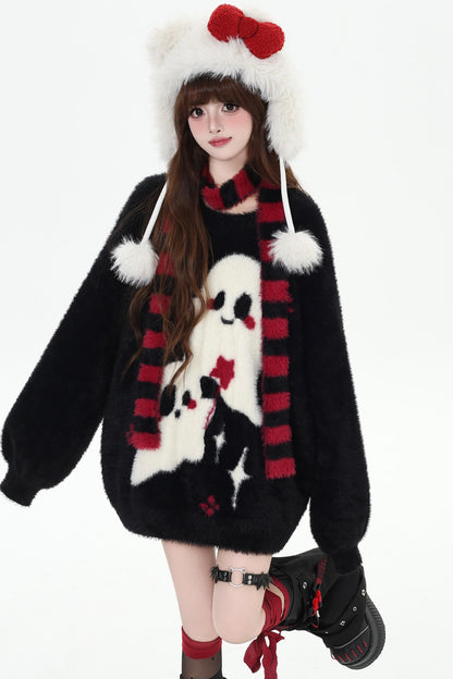 Ghost Over Tops + Scarf