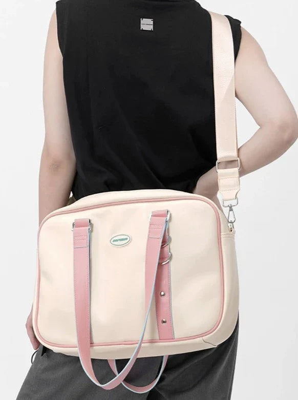 College Messenger Tote Bag