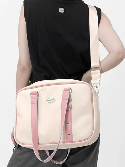 College Messenger Tote Bag