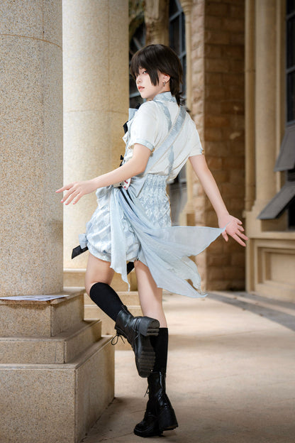 [pre-order] Alice Prince Lolita Shirt + Shorts + Belt