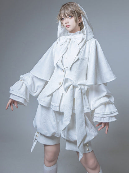 Bunny Prince Hooded Coat + Balloon Shorts + Long Pants [pre-order]