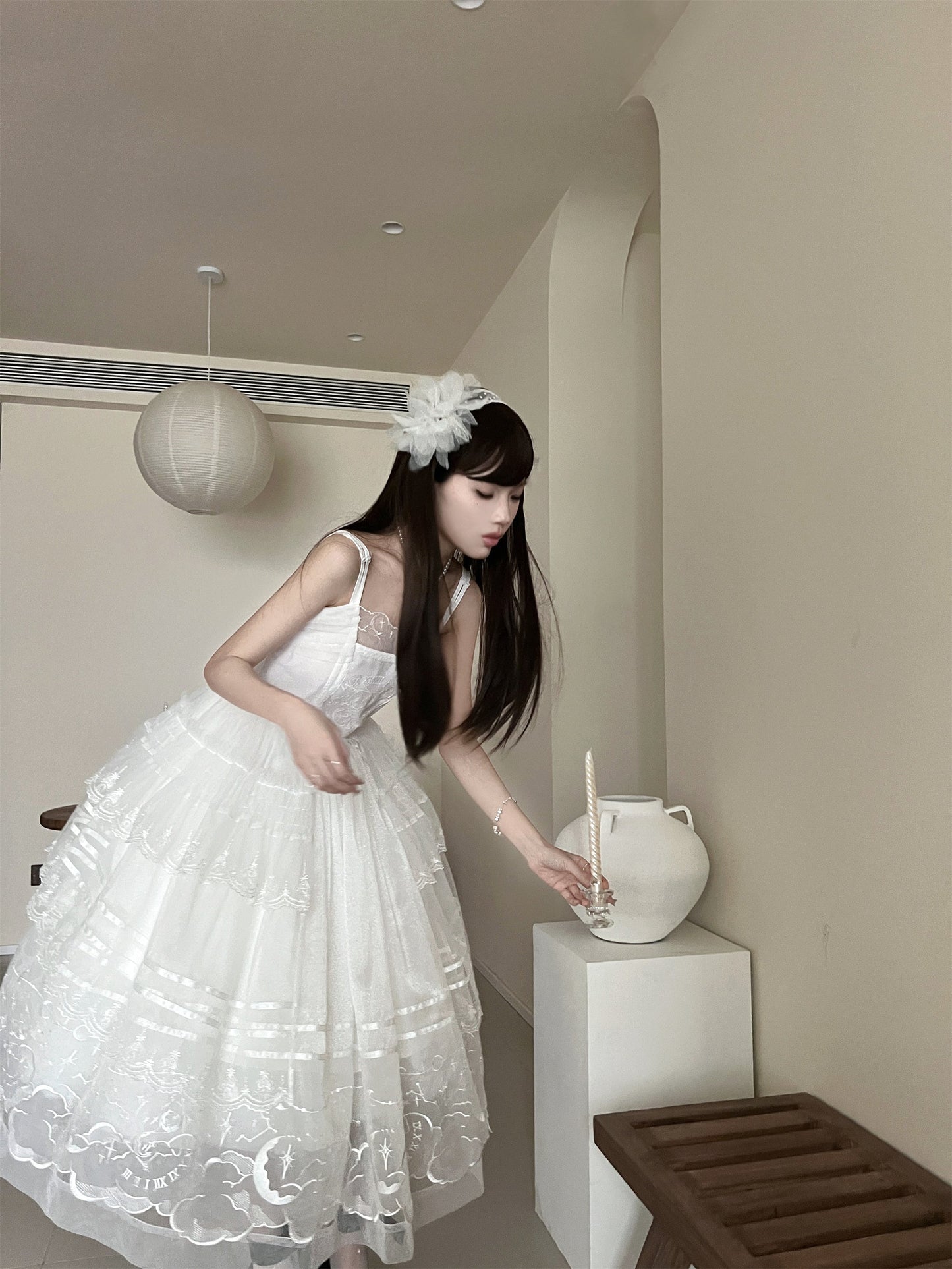 Summer Tiered Lolita Dress + Lolita Jumper Skirt