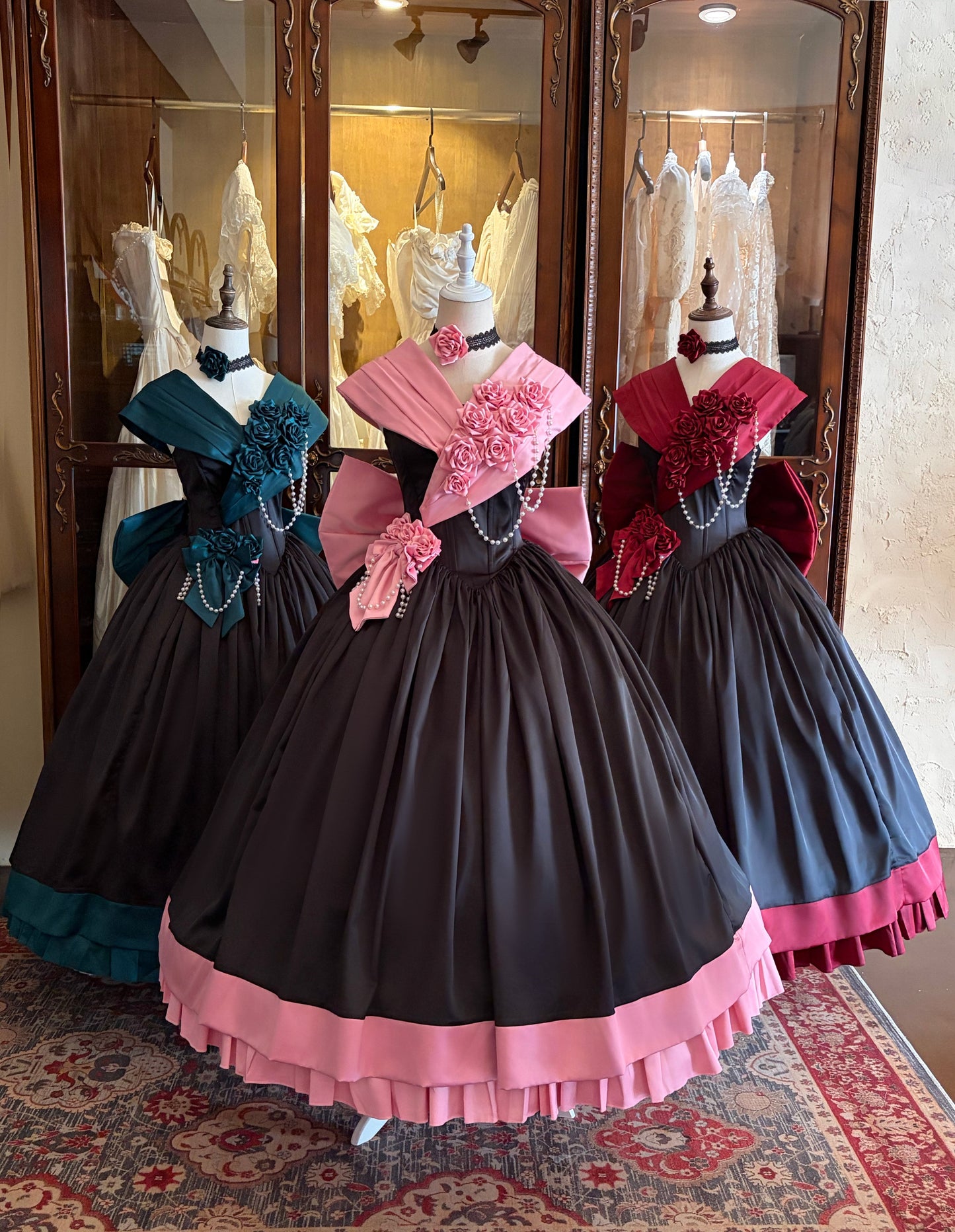 [pre-order Deadline: April 28] Gothic Rose Princess Series Hat + Accessories