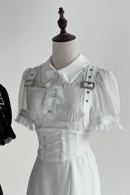 Subculture Sheer Top + Long Skirt
