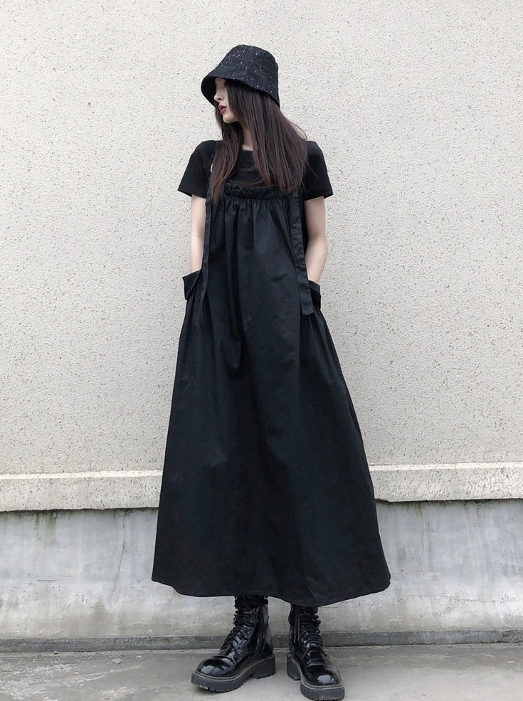 Loose Strap Mode Skirt
