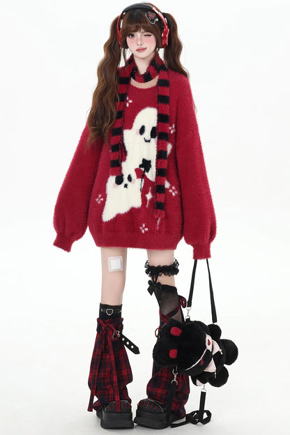 Ghost Over Tops + Scarf