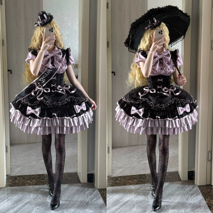 [order Deadline: May 12] Black Purple Lolita Idol Series Accessories