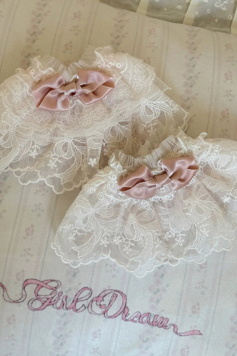 【予約商品】プリンセスリボンレースアップロリータドレス+アクセサリー