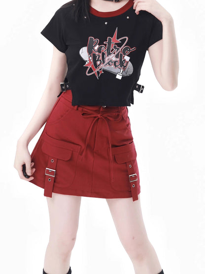 Wind Boy Summer Loose Couple Ripped Suit