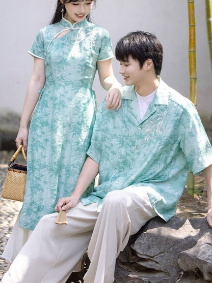 [pre-order] Chinese-style Summer Shirt X Summer Camisole Dress
