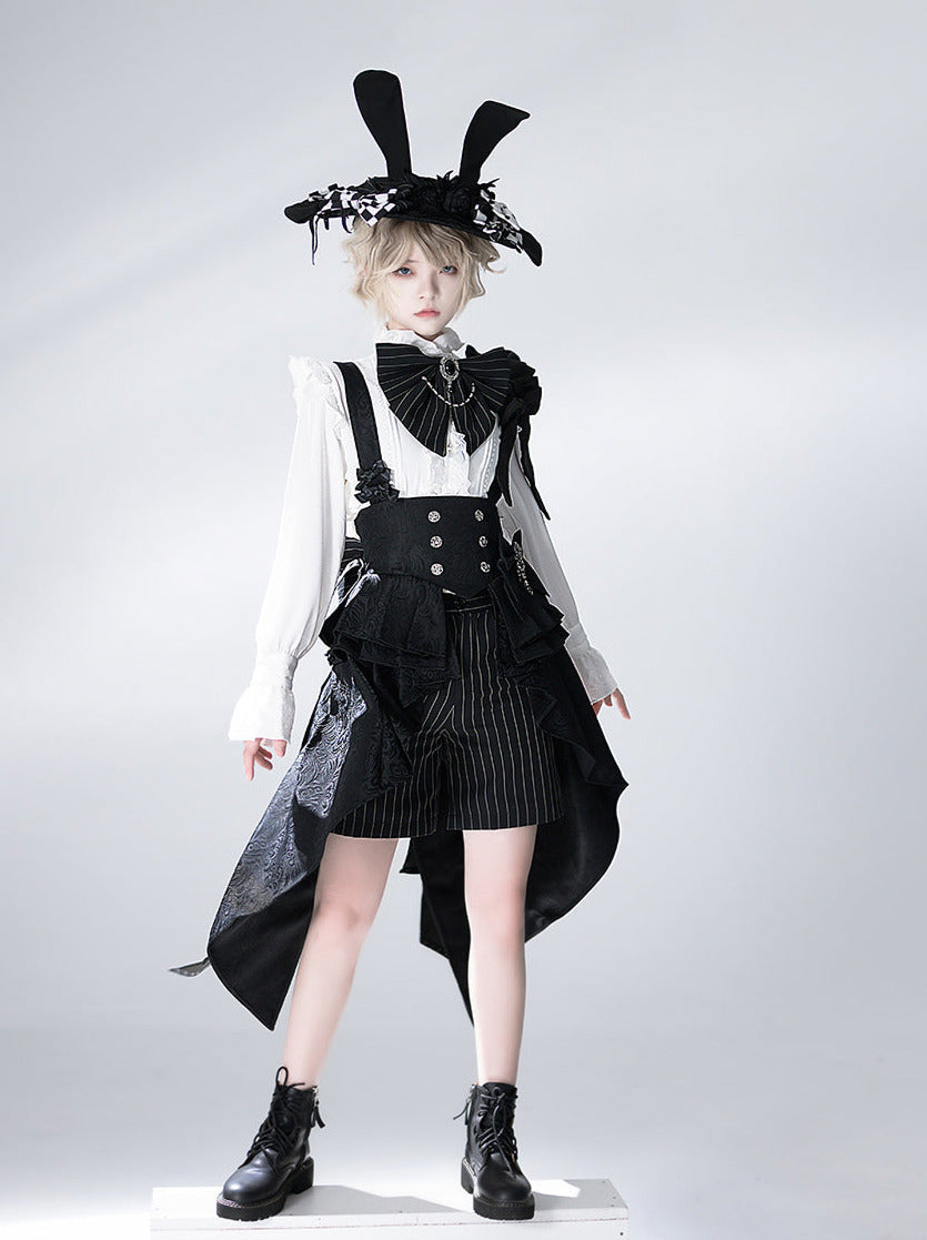 Rabbit Theatre Jacquard Version Lolita Prince Shirt Corset Suit [pre-order]